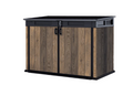 Keter Signature Horizontal Shed - Walnut Look 2020L