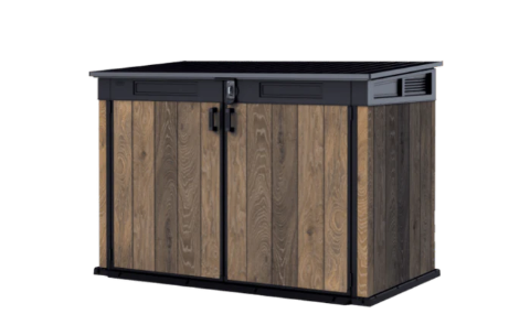 Keter Signature Horizontal Shed - Walnut Look 2020L