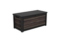 Keter Signature 630L Storage Box - Rosewood Look