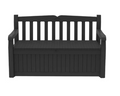 PRE ORDER: JUNE. - Keter Eden 265L Storage Bench- Dark Grey